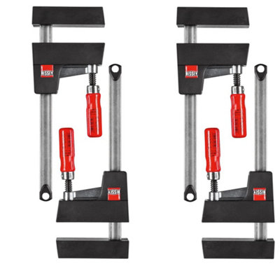 Bessey Uni Clamp UniKlamp UK30 Large Contact Area Parallel Jaws 300/80 X4