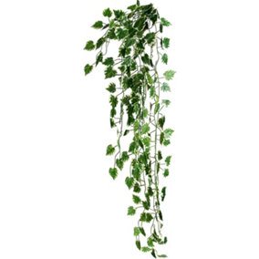 Best Artificial 100cm Variegated Grape Trailing Ivy Garland Strings Strands Twines Decoration - TI01
