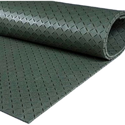 Best Artificial 10m x 0.5m Artificial Grass Underlay Impact Shockpad 10mm Thick 5sqm