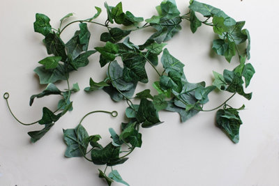 Best Artificial 200cm-6ft 7" Large Leaf English Ivy Garland - LG01
