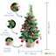 Best Artificial 2ft - 60cm Red Christmas Tree