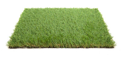 Best Artificial 30mm Grass 1mx3m (3.3ft x 9.8ft) - 3m�² Child & Pet Friendly Easy Install Turf Roll UV Stable Artificial Lawn