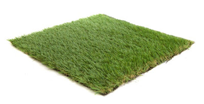Best Artificial 30mm Grass 1mx7m (3.3ft x 22.9ft) - 7m² Child & Pet Friendly Easy Install Turf Roll UV Stable Artificial Lawn