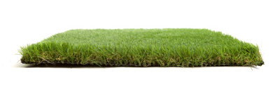 Best Artificial 30mm Grass 2mx2m (6.5ft x 6.5ft) - 4m² Child & Pet Friendly Easy Install Turf Roll UV Stable Artificial Lawn