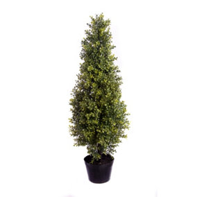 Best Artificial 3ft Potted Boxwood Topiary Tree - Suitable for Outdoor Use - Weather & Fade Resistant