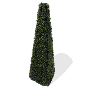 Best Artificial 3ft Pyramid Obelisk Boxwood Topiary Tree