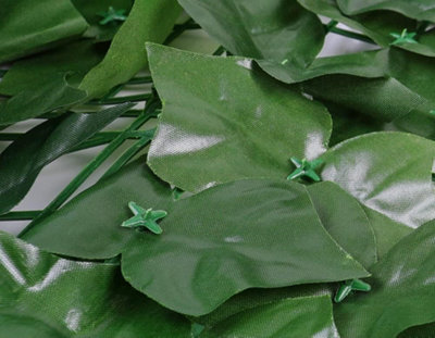 Best Artificial 3m x 1m Ivy Leaf Screening  Hedging Roll