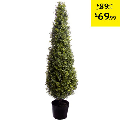 Best Artificial 4ft Potted Boxwood Topiary Tree - Suitable For Outdoor ...