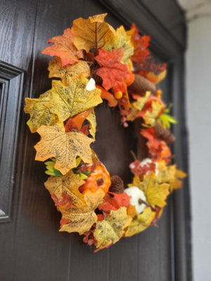 Best Artificial 50cm Autumn Winter Halloween Wreath