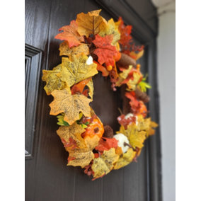 Best Artificial 50cm Autumn Winter Halloween Wreath