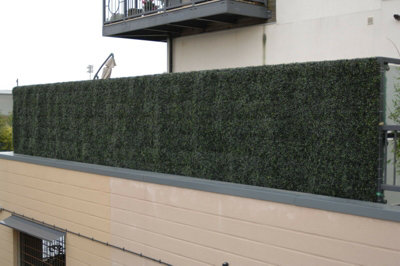 Best Artificial 50cm x 50cm Boxwood Topiary Hedging Mats Privacy Garden ...