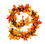 Best Artificial 6ft/180cm Autumn Winter Halloween Maple Garland with Pumpkins Acorns Berries