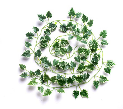 Best Artificial 7ft - 210cm Variegated Grape Ivy Garland String Strand Twine Decoration - IL01