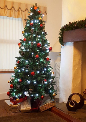Best Artificial 7ft Slim Premium Full PE Tips Christmas Tree Price Comparisons | Compare The Build