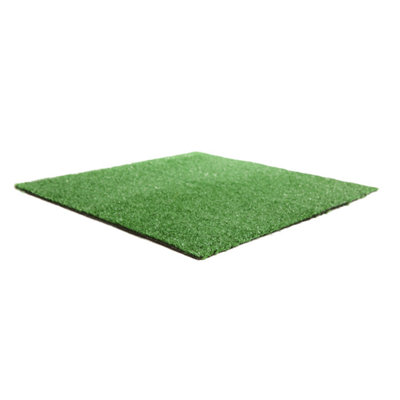 Best Artificial 7mm Grass - 1mx8m (3.3ft x 26.2ft) - 8m² Child & Pet Friendly Easy Install Turf Roll UV Stable Artificial Lawn