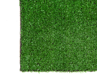 Best Artificial 7mm Grass - 1mx9m (3.3ft x 29.5ft) - 9m² Child & Pet Friendly Easy Install Turf Roll UV Stable Artificial Lawn