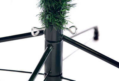 Best Artificial 8ft Colorado Pine Hinged Indoor Christmas Tree
