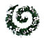 Best Artificial 9ft White & Silver Decorated Christmas Garland