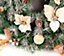 Best Artificial Christmas 60cm Frosted Gold Wreath