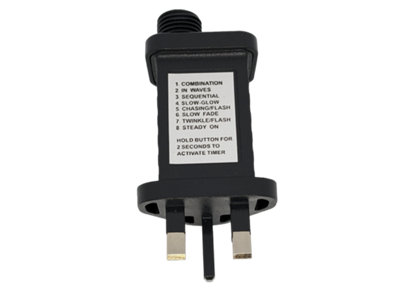 Best Artificial Connectable Black Low Voltage Plug