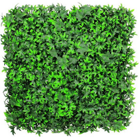 Best Artificial Ivy Hedging Mat - 50cm x 50cm
