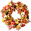 Best Artificial Pre-Lit 50cm Autumn Winter Halloween Wreath