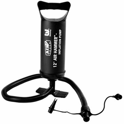 Bestway 12" Hand Air Pump Hammer Inflation Pump for Air Beds, Camping & Beach Toys