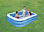 Bestway 12819 Family Pool Inflatable Paddling Pool Children Pool Kids 211 x 132 x 46