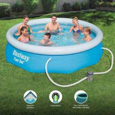Bestway x Fast Set Water Paddling Swimming Pool
