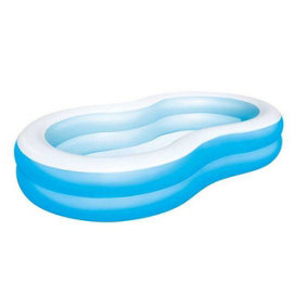 Bestway 54117 Inflatable Swimming Pool For Children 262x157x46cm