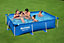 Bestway 56403 Steel Pro Frame Pool Without Pump Square Steel Family Blue Swimming 259 x 170 x 61 cm