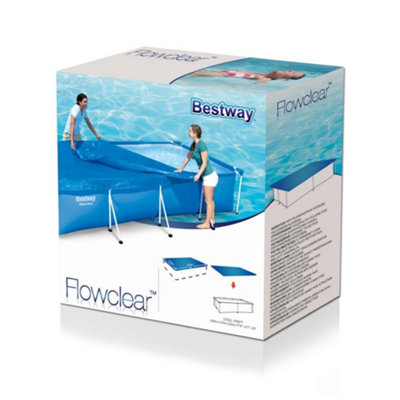 Bestway 9'10" X 6'7" Flowclear Frame Pool Cover