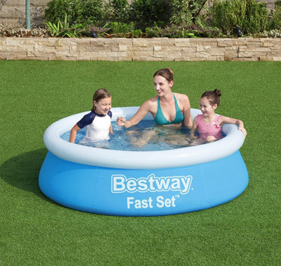 B&q inflatable pool with 2024 seats