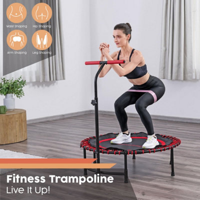 Bestway Adult Exercise and Rebounder Trampoline, Foldable