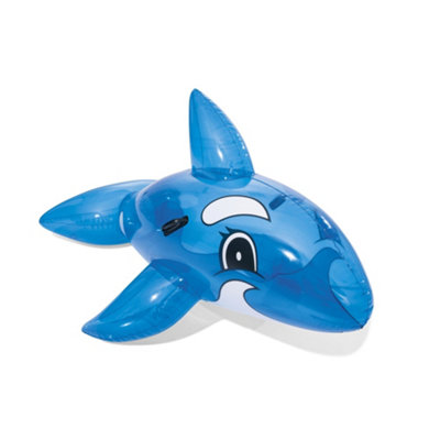 Bestway Blue Whale Pool Float, Kids Inflatable Ride-On with Handles ...