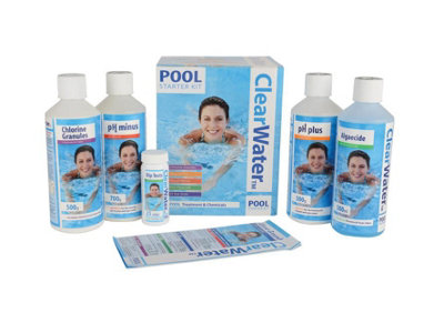 Bestway Clearwater Swimming / Paddling Pool Chemical Starter Kit DIY