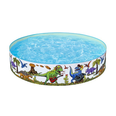 Bestway Dinosaur Paddling Pool, Inflatable Kiddie Swimming Pool