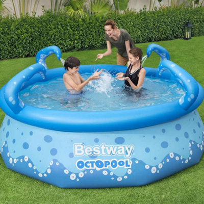 Bestway Easy Set OctoPool - Inflatable Family Swimming Pool - 274x76 cm