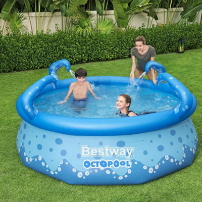 Bestway Easy Set OctoPool - Inflatable Family Swimming Pool - 274x76 cm