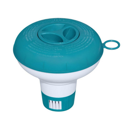Bestway Floating Chemical Dispenser for Hot Tubs and Swimming Pools, Adjustable Chlorine Tablet Holder