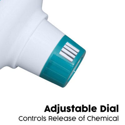 Bestway Floating Chemical Dispenser for Hot Tubs and Swimming Pools, Adjustable Chlorine Tablet Holder