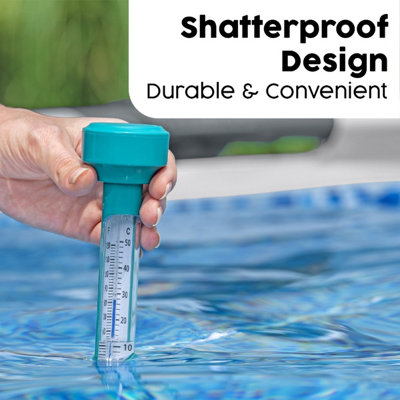 Bestway Floating Pool Thermometer, Easy Reading in Celsius and Fahrenheit