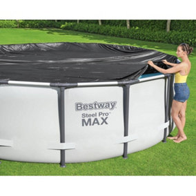 Bestway Flowclear Above Ground 10ft Steel Frame Swimming Pool Cover