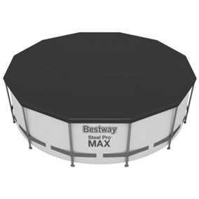Bestway Flowclear Above Ground 12ft Steel Frame Swimming Pool Cover