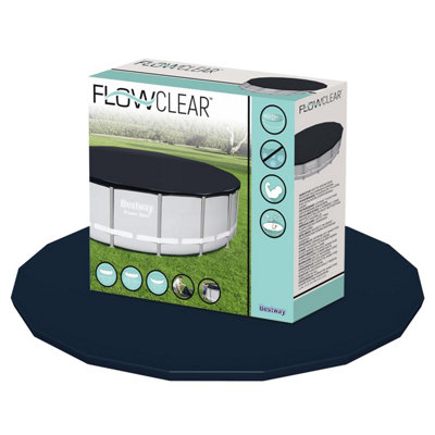 Bestway Flowclear Above Ground 16ft Steel Frame Swimming Pool Cover