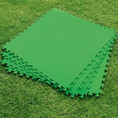 Bestway Flowclear Floor Protectors 9 Pcs Green 5.47 M²