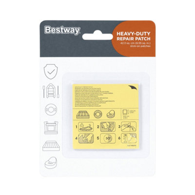 Bestway Heavy Duty Repair Patch, Swimming Pool Patch Repair Kit