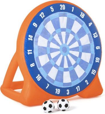 Bestway Inflatable All-Star Kickball Dartboard Garden Game with Sticky ...