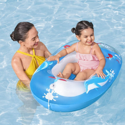 Bestway Inflatable Baby Boat, Pool Rafts for Kids, Inflatable Swim Pool ...
