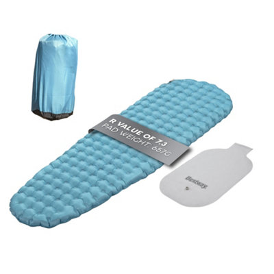 Bestway, Insulated Regular Mummy Sleeping Pad, Portable Foam Sleeping Pad